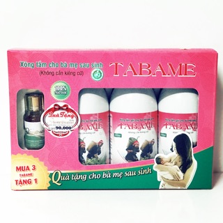 Set TABAME tặng 1 chai xông tắm vùng kín