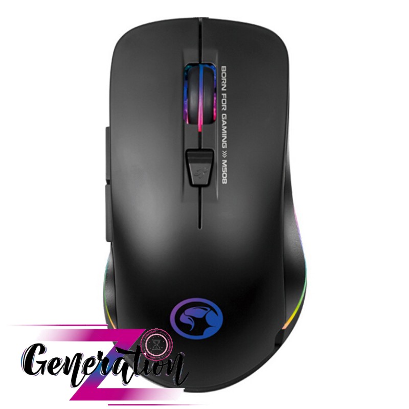 Chuột chuyên game 6D cao cấp Marvo M508 Led RGB - MOUSE LED MARVO M508