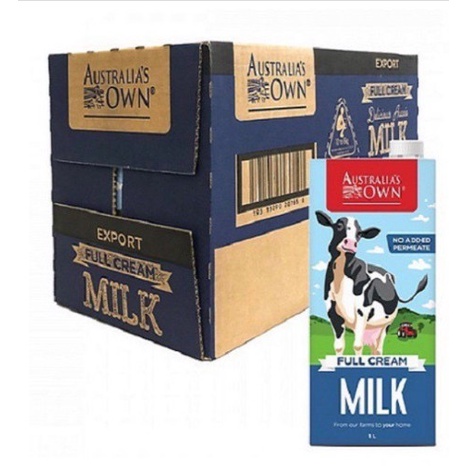 Sữa tươi Úc | Sữa Tươi Nguyên Kem ÚC Australia's Own 1L