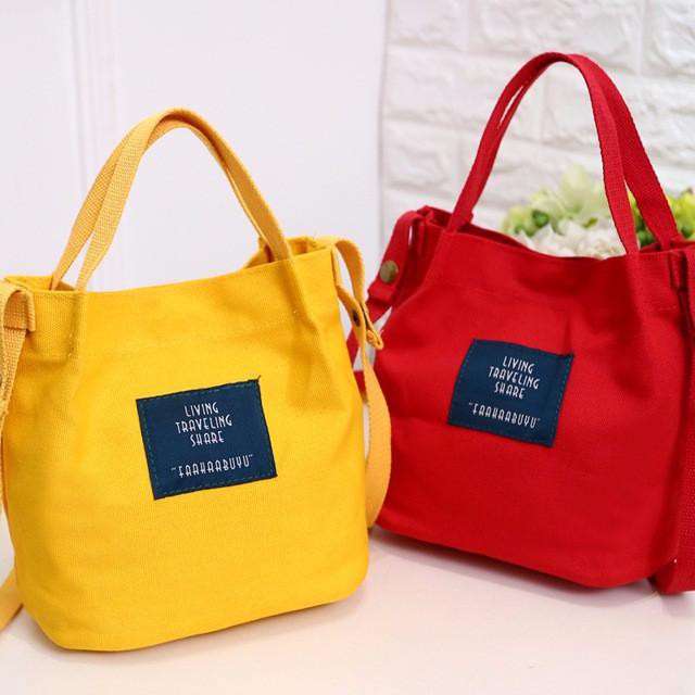 TÚI TOTE LIVING DÚM - MT012 size 20 -  FOLLOW SHOP (có hình thật)