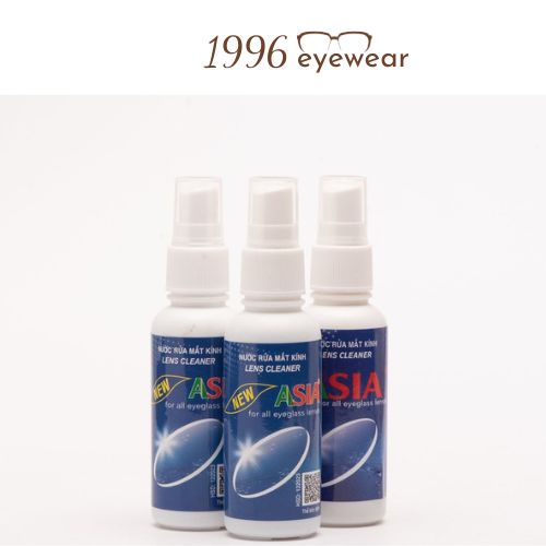 Nước xịt rửa mắt kính chuyên dụng AS 100ml TẶNG KÈM KHĂN LAU KÍNH