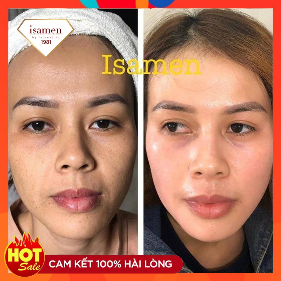 Tinh dầu HA ISAMEN căng bóng da, thu nhỏ lỗ chân lông dành cho da nhạy cảm , mỏng yếu