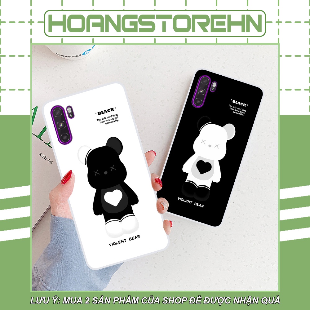 Ốp Vsmart Active 3 in hình họa tiết Mountain, Be@rbrick dễ thương (T13 - T18)