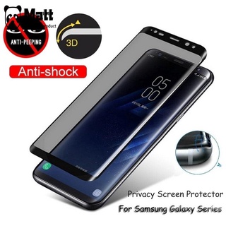Matt phim kính cường lực chống nhìn trộm cho samsung galaxy note 10 pro 9 8 s9 s8 s10 plus