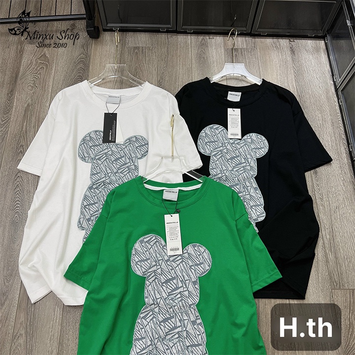 Áo phông nữ dáng rộng, áo thun 100% cotton cao cấp dáng dài nhiều hình Hót Trend Minxu shop AP99