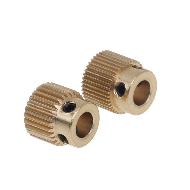 Set 2 Bánh Răng Mk7 Mk8 26 / 40 Răng Đồng Thau Cho Máy In 3d Anet Ender Cr-10