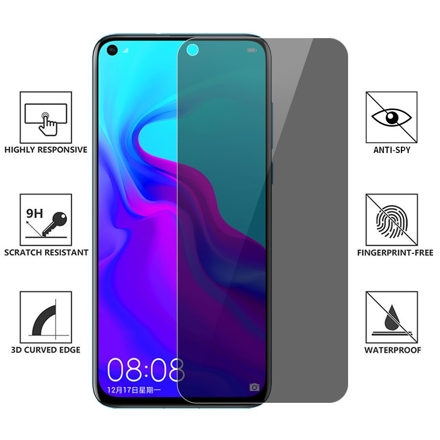 Kính Cường Lực Chống Nhìn Trộm Cho Oppo F11 Pro F9 A5 A9 2020 A7 A3s A5s A12 A12e A15 A16 A16K A17 A17K A31 A32 A33 A92 A52 A53 A54 A55 A57 A72 A74 A77s A83 A91 A93 A94 A95 A96 Reno 4 3 2 2f 5 7 8 8T