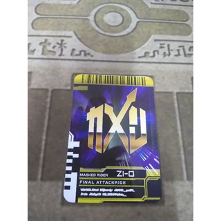 Thẻ bài sưu tầm card in kamen rider Decade đọc được 2 mặt trong Driver Kamen Rider Final attackride Zi-O