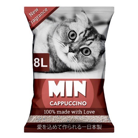 Cát Min 8L - Cát vệ sinh cho mèo Nhật Bản - HERO PET