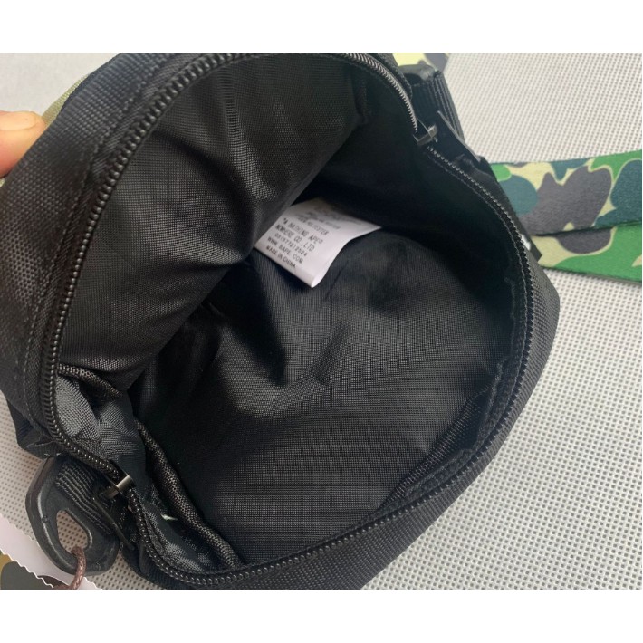 Mới Nhất Túi Đeo Vai BAPE Nhật Bản Họa Tiết Rằn Ri Cho Nam Và Nữ