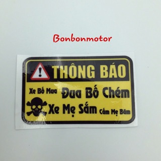 Decal Dán Hình Vui Nhộn