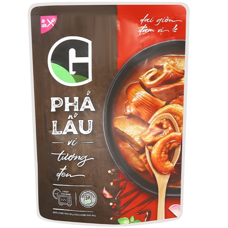 Phá lấu vị truyền thống G Kitchen gói 150g (2 vị: truyền thống, tương đen)