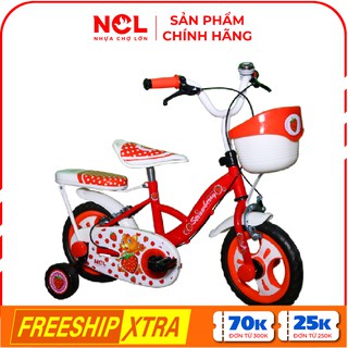 Xe đạp trẻ em Nhựa Chợ Lớn K101 - M1774-X2B - 12 inch, dành cho bé từ 3-4 tuổi