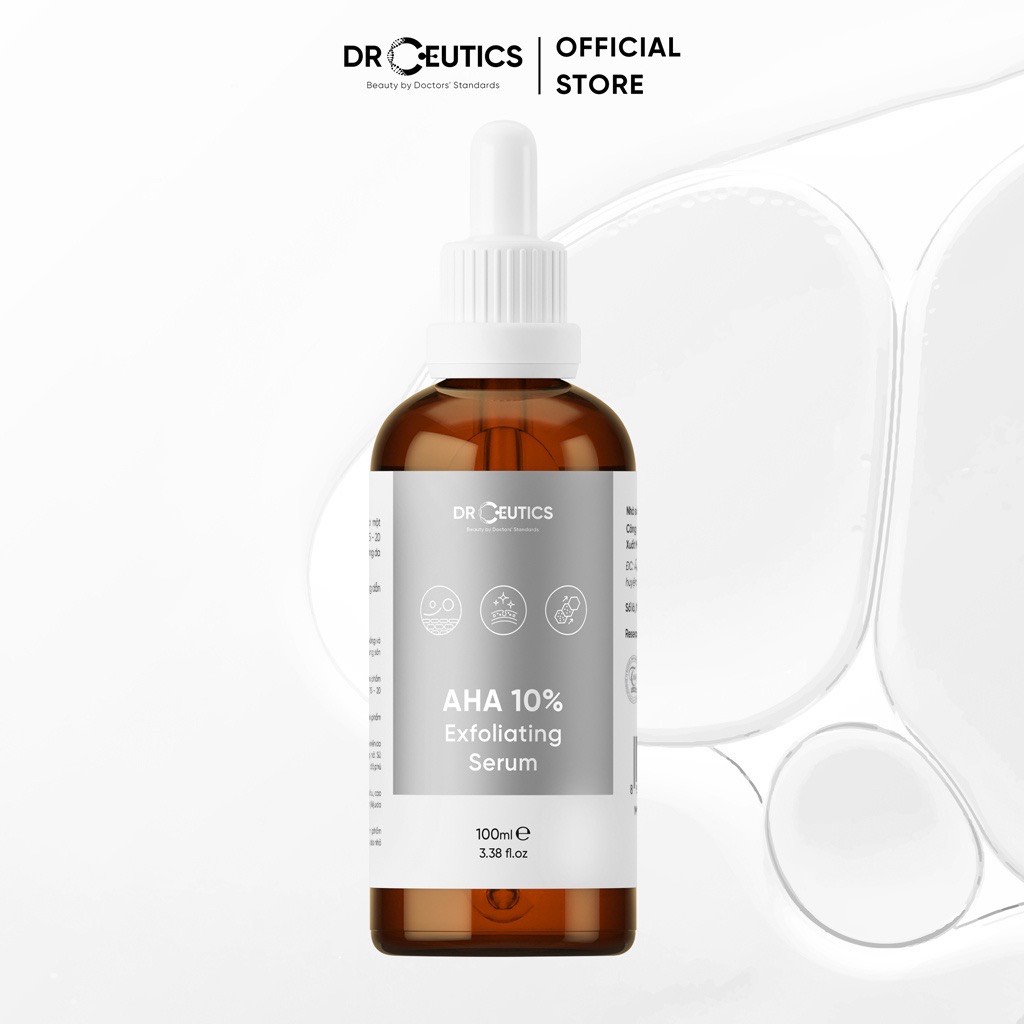 Dung Dịch AHA DrCeutics Tẩy Da Chết Làm Sáng Và Chống Lão Hóa Da 100ml