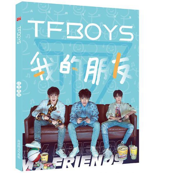 Photobook TFBOYS Dịch Dương Thiên Tỷ Vương Nguyên Vương Tuấn Khải