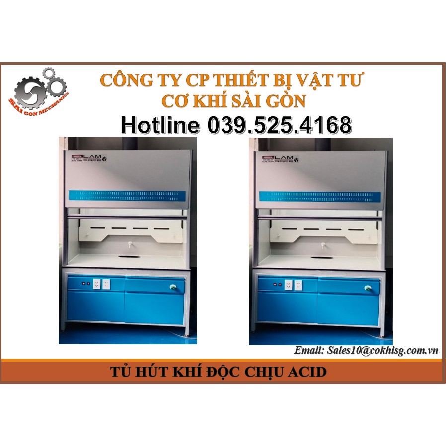 Tủ Hút Khí Độc Chịu ACID