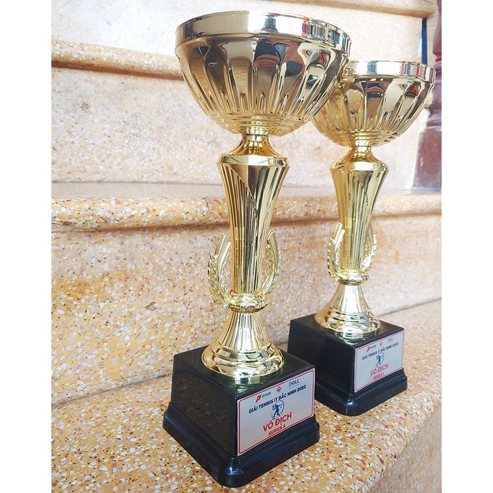 [Free thiết kế - in ấn logo] Cúp thể thao kim loại 2830 dùng trao giải + vinh danh + quà tặng thể thao giá tốt