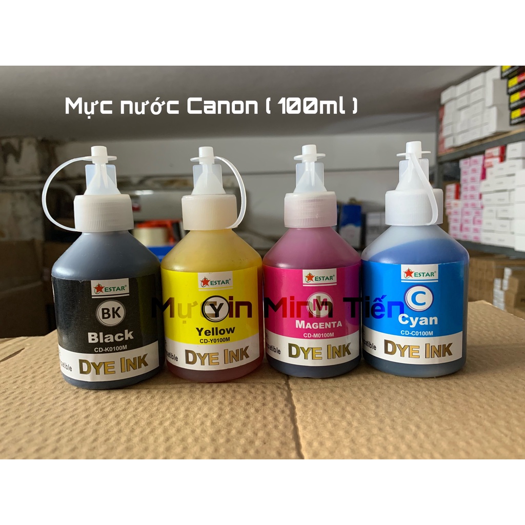 Mực nước HP, Ca.non dành cho máy in phun HP, CA.non