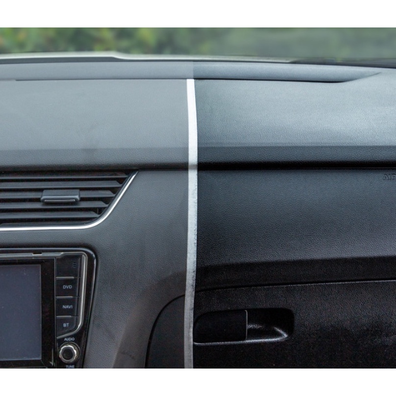 Chai phục hồi nhựa nhám- Bộ Phủ Thủy Tinh Nhựa Đen Cô Đặc Plastic Crystal Coating