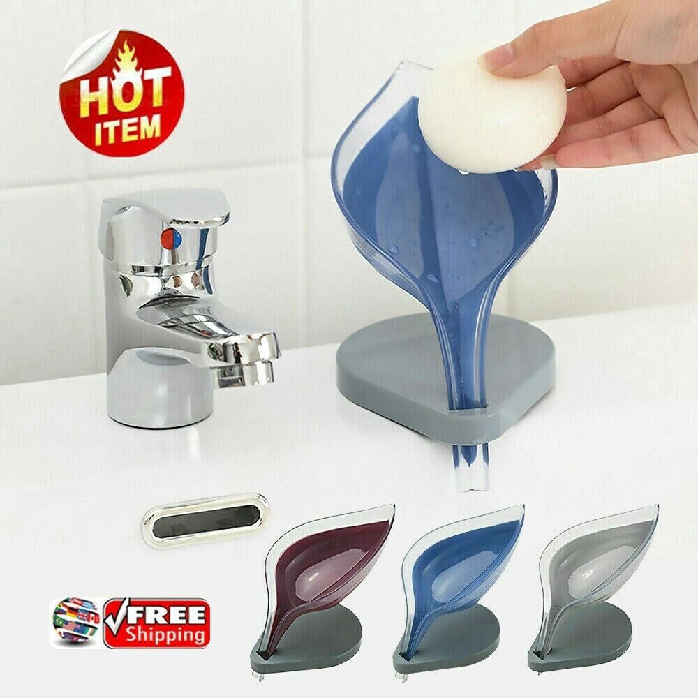 Giá Để Xà Phòng Hình Chiếc Lá