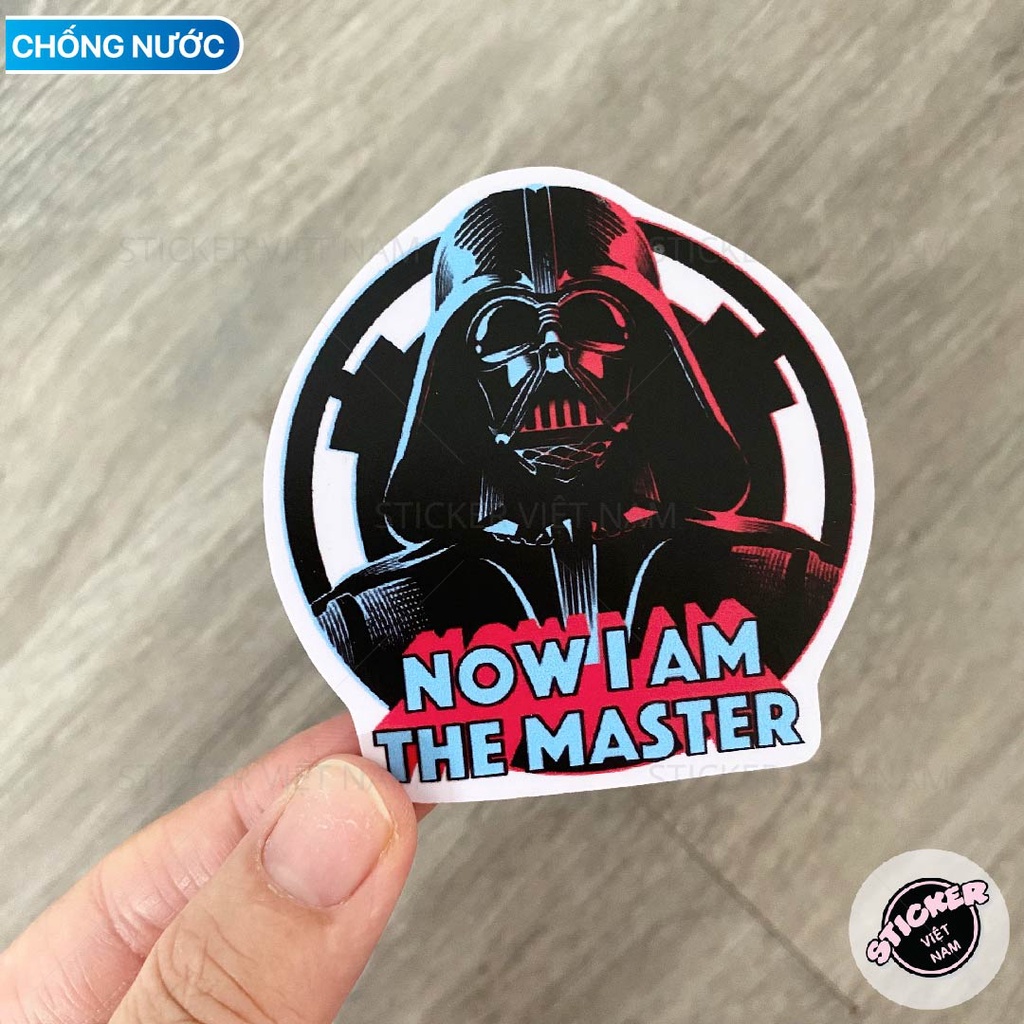 STAR WARs stickers - Chất liệu PVC chất lượng cao chống nước - Kích thước 4-8cm -  Sticker Việt Nam