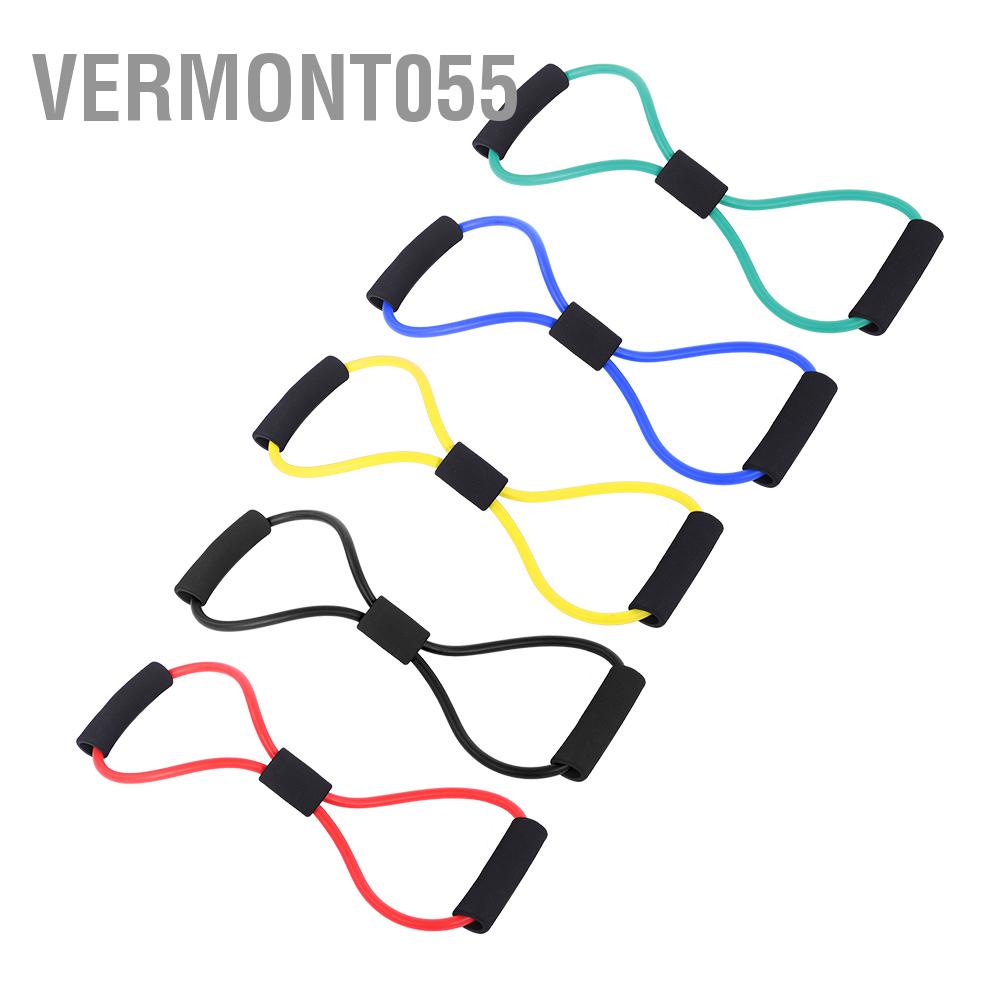 Vermont055 Chống căng Dây cao su Đào tạo ống Tập thể dục Bài tập cho phòng Yoga