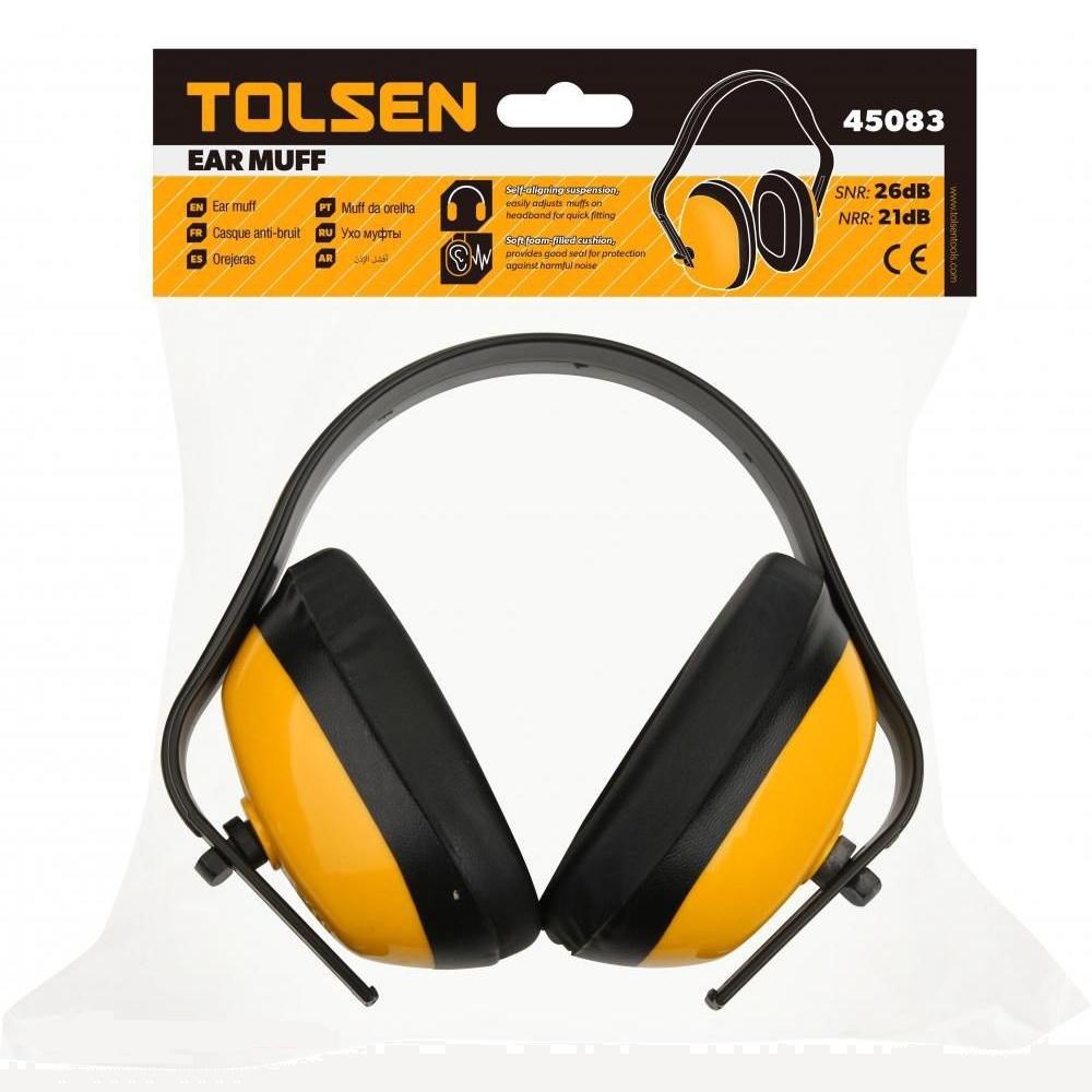 Bịt tai chống ồn bao tai Tolsen 45083 tai nghe chống ồn