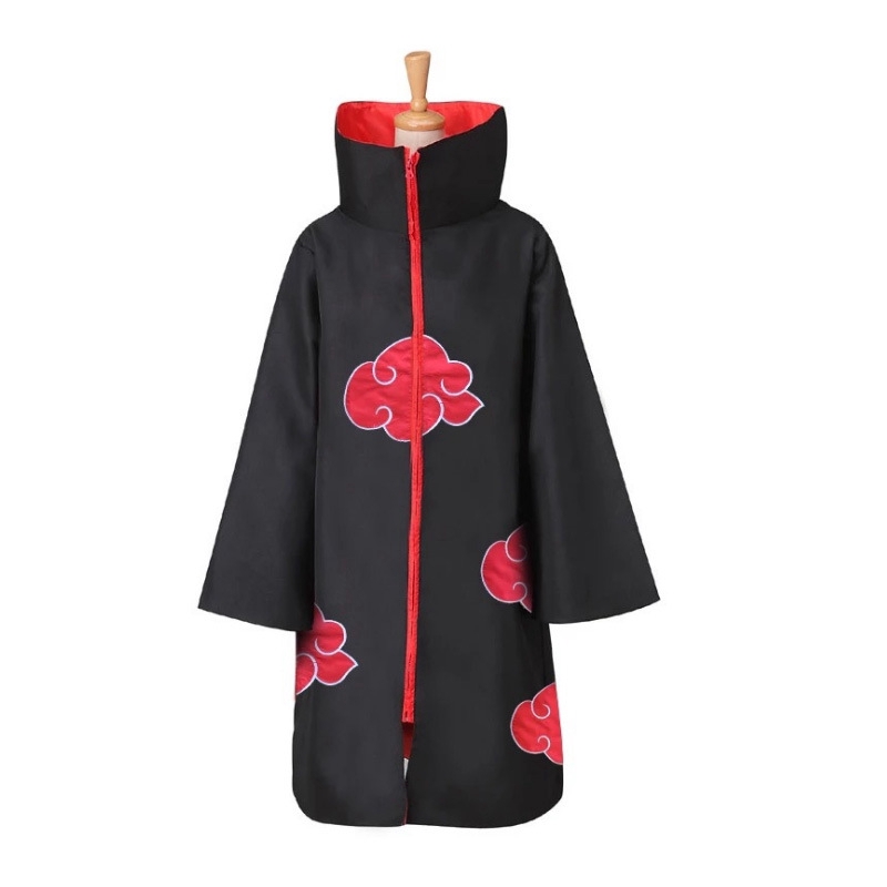 Naruto cùng một đoạn Xiao Cape phim hoạt hình Nhật Bản quần áo cosplay hai nhân dân tệ trang phục áo choàng mây đỏ