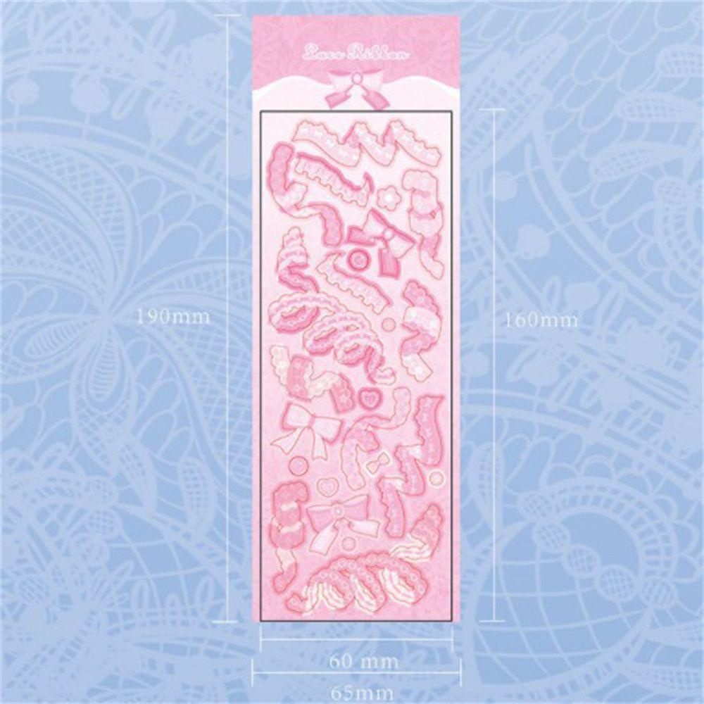 Sticker Dán Khung Ảnh DIY Họa Tiết Ren Để Trang Trí