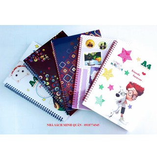 SỔ LÒ XO A4 200 TRANG - DUC LOI NOTEBOOK