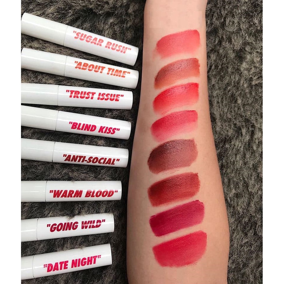 Son Kem Siêu Lì Candy Lab Creampop The Velvet Lip Color