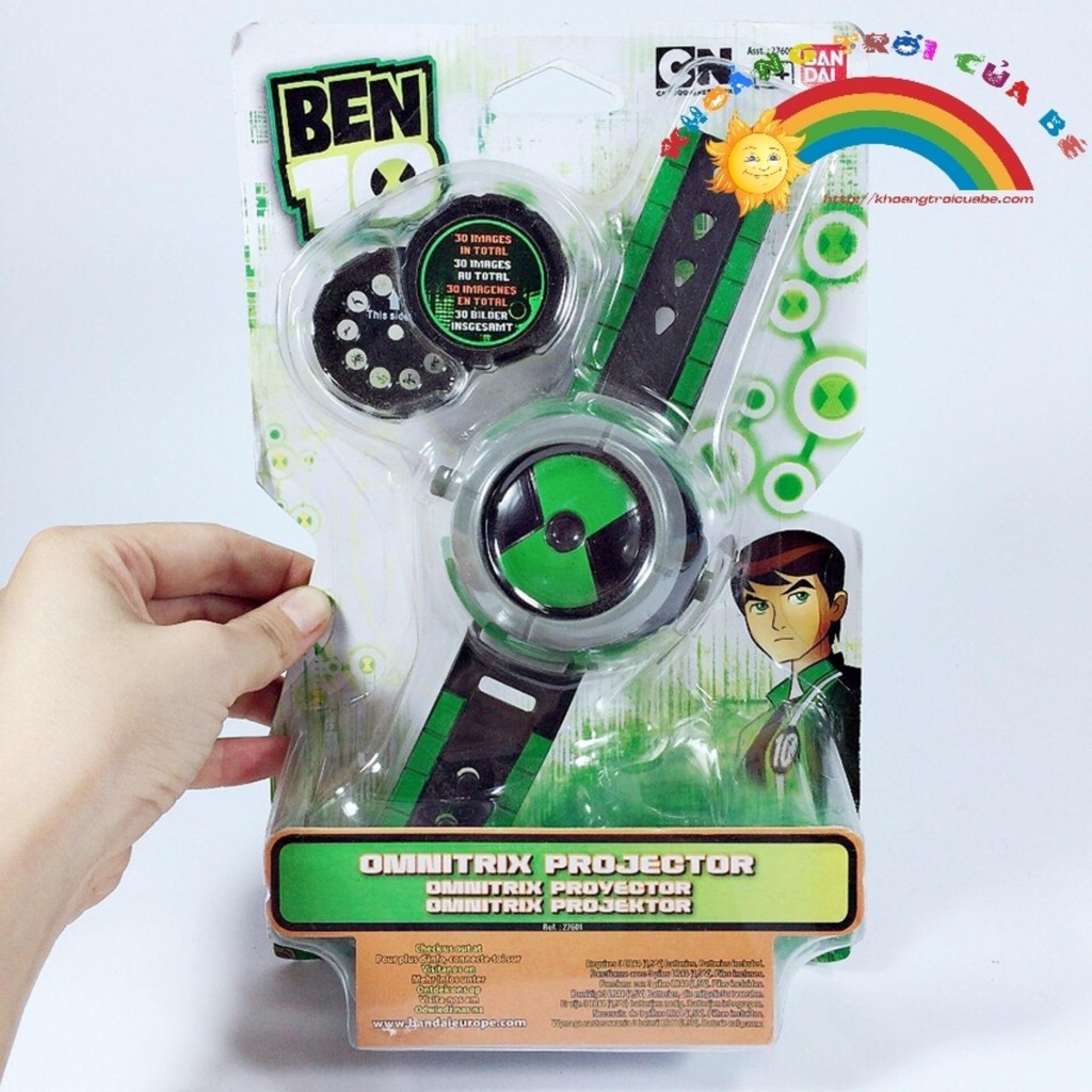 Đồ Chơi Đồng Hồ Ben 10 Omnitrix Bandai KD577 - Quà tặng sinh nhật | Trung thu | Giáng sinh