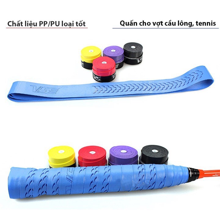 Dây quấn cán vợt cầu lông, tennis bám tay VG002