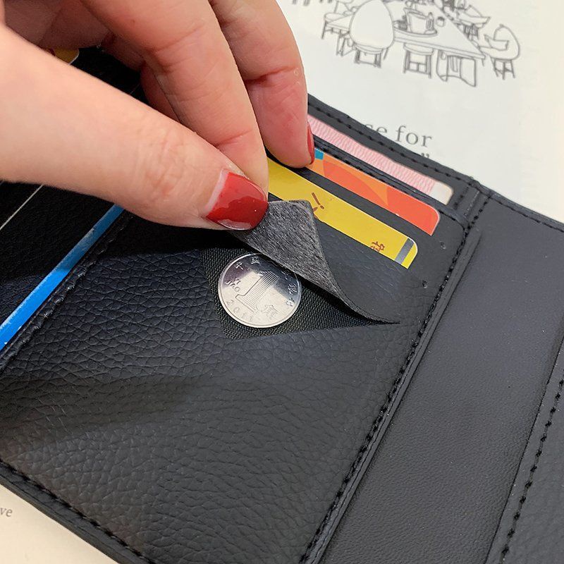 Ví Đựng Tiền Xu Nhỏ Xinh Phối Màu Tương Phản Thời Trang Retro 2022 Cho Nữ