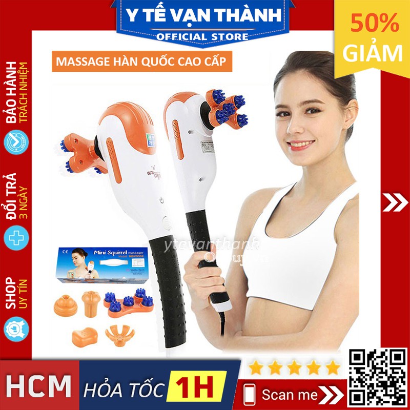 ✅ [HÀN QUỐC] Máy Massage Cầm Tay- Mini Squirrel MSV5552 -VT0758 | Y Tế Vạn Thành