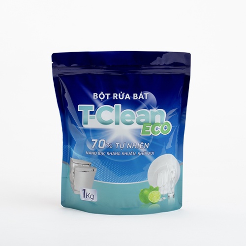 Viên Bột rửa chén bát Nano Bạc Eco tự nhiên hữu cơ T-Clean hàng Việt Nam chất lượng cao, viên rửa bát tổng hợp all in 1