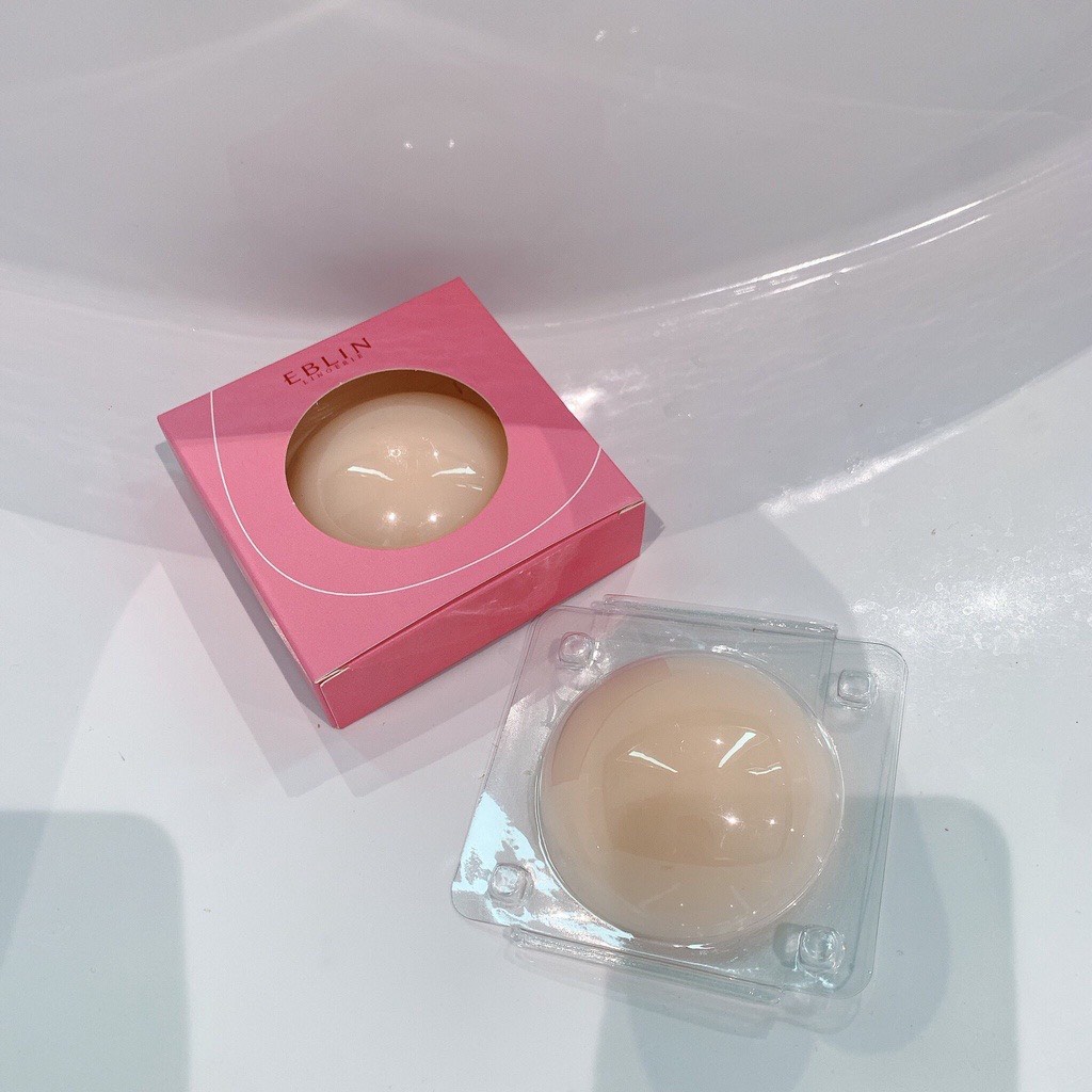 Miếng dán ngực silicon nhiệt tự thân EBLIN dán ti siêu mỏng ôm khít bền đẹp