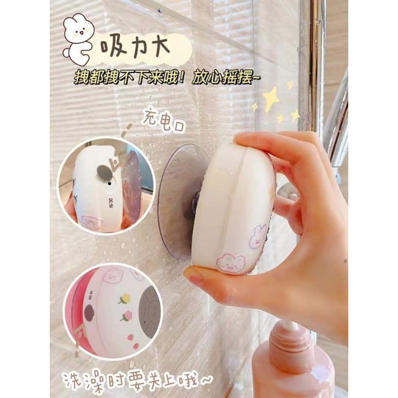 Loa Bluetooth chống nước ,dán tường siêu cute luôn nè thoải mãi điều chỉnh nghe và trả  lời điện thoại