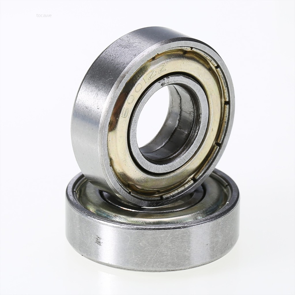 Set 5 bạc đạn 12mm * 28mm * 8mm 6001ZZ bảo vệ tiện dụng chất lượng cao