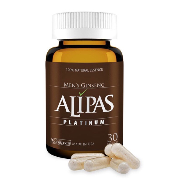[SHOPEE TRỢ GIÁ] Sâm Alipas Platinum - Hộp 30 viên
