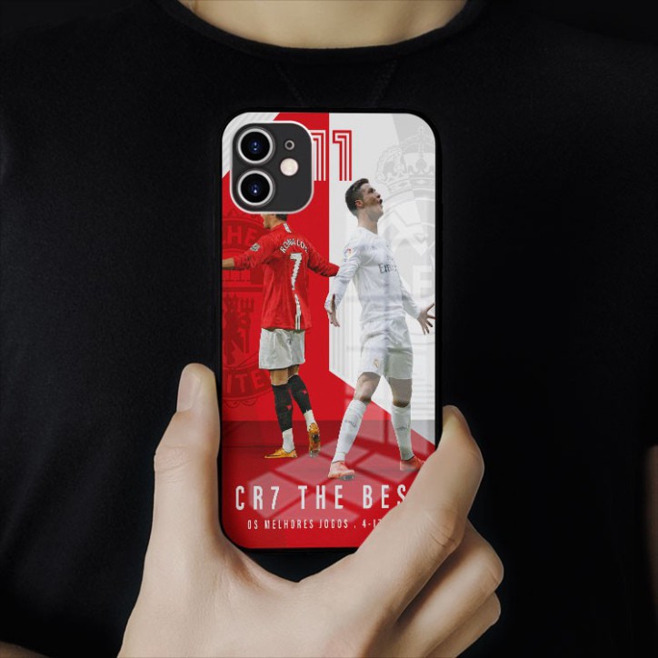 Ốp kính cường lực CR7 C.Ronaldo siêu nhân Cực Ngầu cho tất cả các đời Iphone năm 2021 OK-FOO20010217