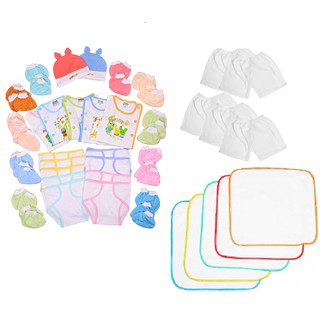 SET 47 món cho bé sơ sinh từ 0 đến 6 tháng tuổi quần ngắn