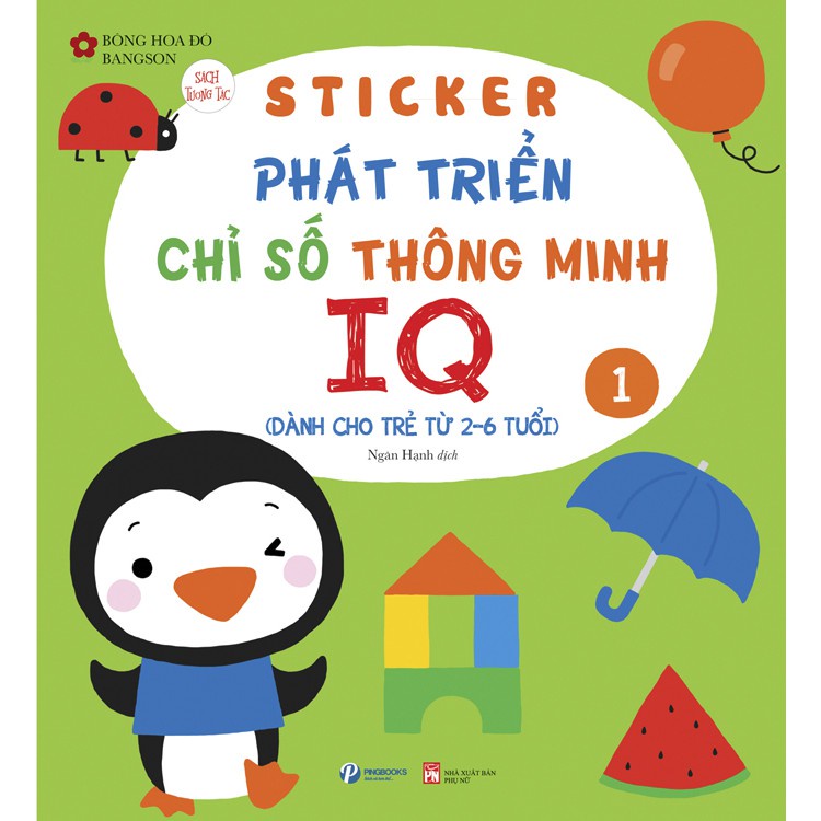Sách - Sticker phát triển chỉ số thông minh