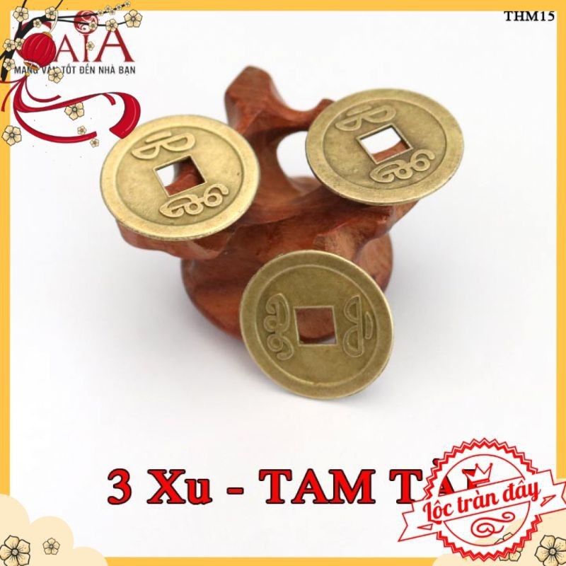 Đồng xu ngũ đế, đồng xu phong thuỷ bỏ bóp ví - Vật phẩm chiêu tài | BigBuy360 - bigbuy360.vn