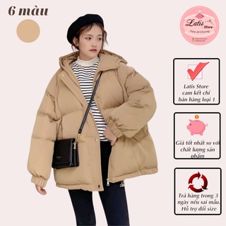 Màu Mới 2021 - Áo Phao Nữ Dáng Rộng Ulzzang Đại Hàn Phong Cách Hàn Quốc - Hàng Quảng Châu - Latis Store