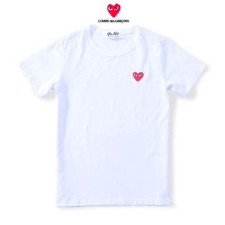 [ĐƯỢC PHÉP KIỂM HÀNG] Áo thun logo thêu Comme des Garçons Play
