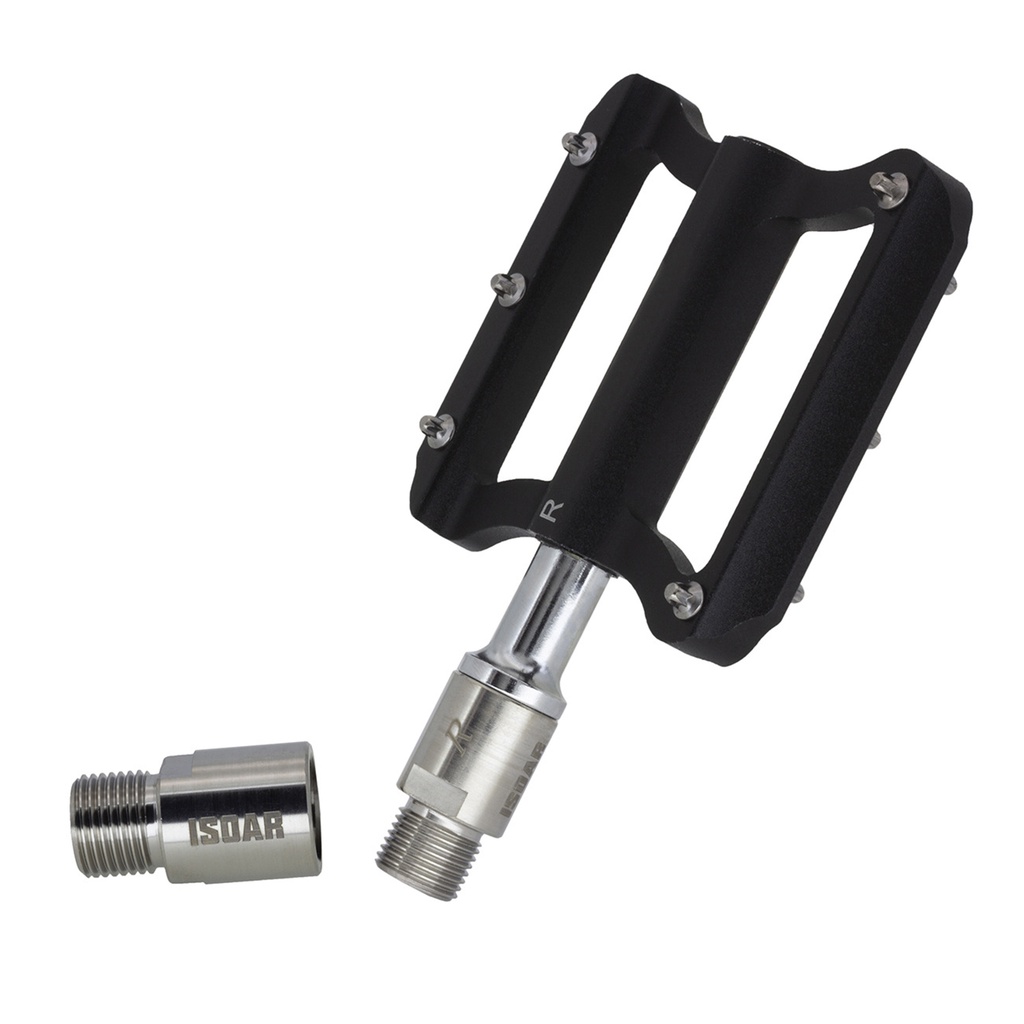 1 Cặp Bàn Đạp Xe Đạp Nối Dài Có Ốc Vít 9 / 16 &quot;