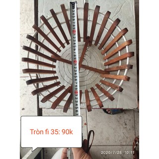 Chậu gỗ căm xe các loại