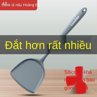 CThìa silicone gia dụng Pengdi để nấu xẻng không phải chuyên dùng cho chảo chống dính và chiên chịu nhiệt