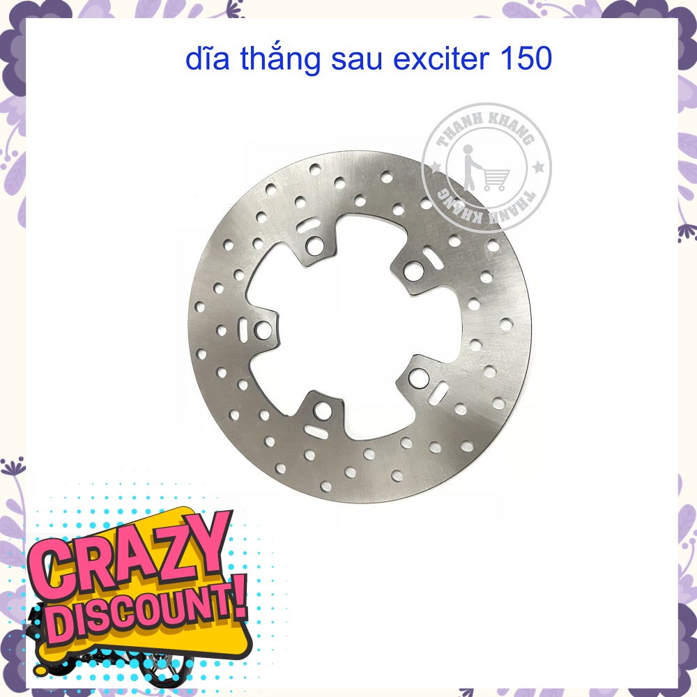 Dĩa thắng sau dành cho Exciter 150 Thanh Khang  006000481